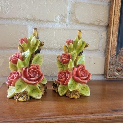 Rose Bookends
