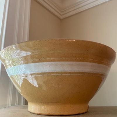 Antique Yellow Ware Bowl