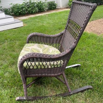 Lloyd Flanders Wicker Furniture rocker