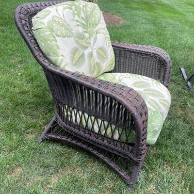 Lloyd Flanders Wicker Furniture armchair