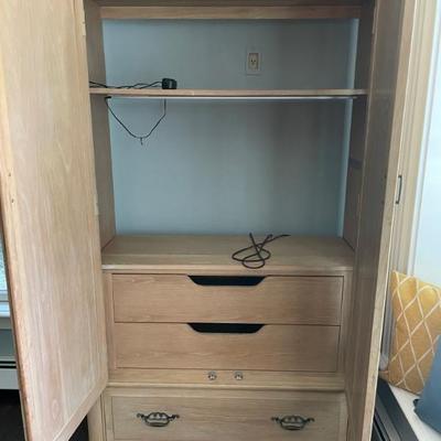 Thomasville Terrace Garden Armoire 
48" x 21" x 80.5"