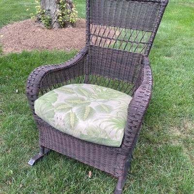 Lloyd Flanders Wicker Furniture rocker