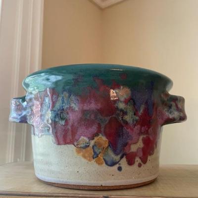 Vintage Pottery Bread Baker or Crock