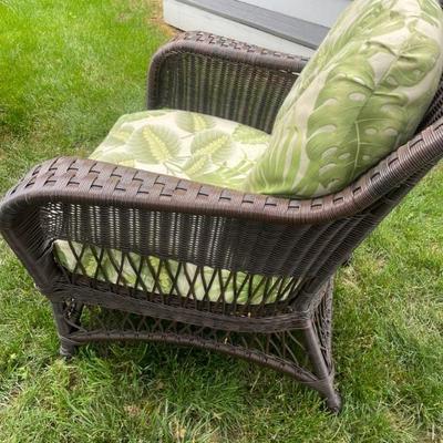 Lloyd Flanders Wicker Furniture armchair