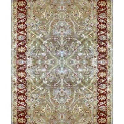 Pakistani Hand-Knotted Rug 9'4" x 4'...