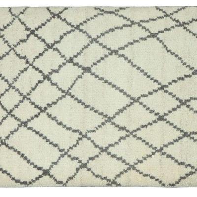 Hand knotted Indian Modern Rug 2'0" x 3'0"...