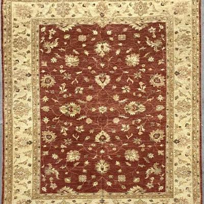 Pakistani Hand-Knotted Rug 11'07" x 8'09"...
