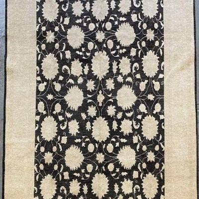 Pakistani Hand-Knotted Rug 11'2" x 8'2"...