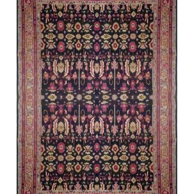 Turkish Hand-Knotted Rug 11'10 x 8'4