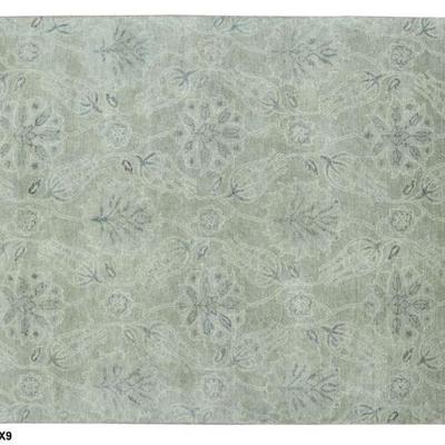 Hand knotted Indian Modern Rug 6'0" x 9'0"...
