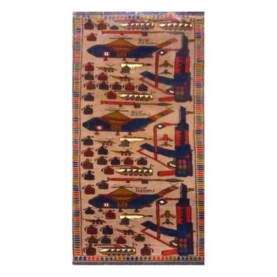 Pakistani Hand-Knotted Rug 2'4" x 8'4"...