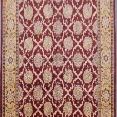 Pakistani Hand-Knotted Rug 9'9" x 15'0"...