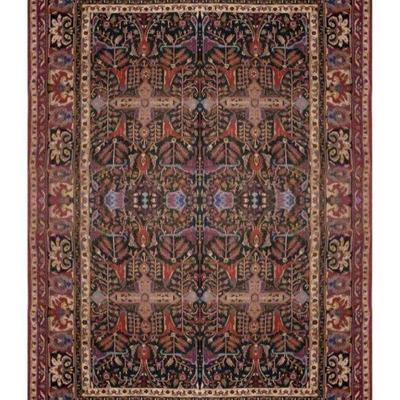 Turkish Hand-Knotted Rug 11'8" x 8'10"...