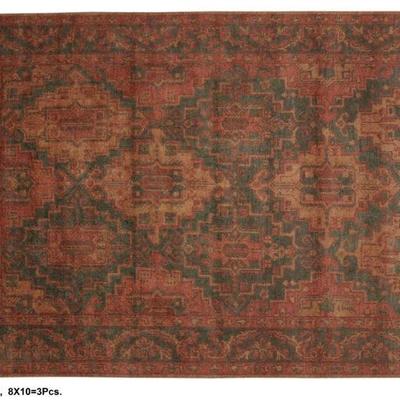 Hand knotted Indian Modern Rug 8'0