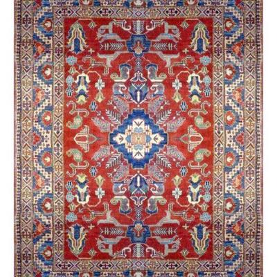 Pakistani Hand-Knotted Rug 9'2