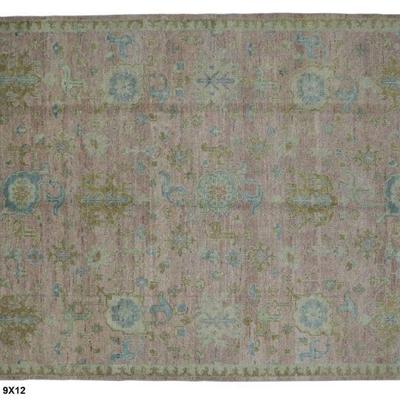 Hand knotted Indian Modern Rug 9'0" x 12'0"...