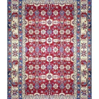 Pakistani Hand-Knotted Rug 8'10" x 11'7"...