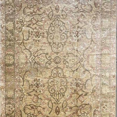 Turkish Hand-Knotted Rug 8'11