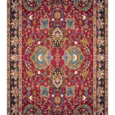 Turkish Hand-Knotted Rug 11'9