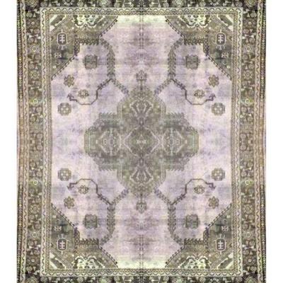 Turkish Hand-Knotted Rug 13' x 9'9