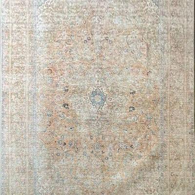 Hand Knotted Pakistani Rug 12'6" x 9'9"...