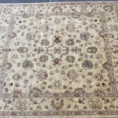 Pakistani Hand-Knotted Rug 8'0" x 8'0"...