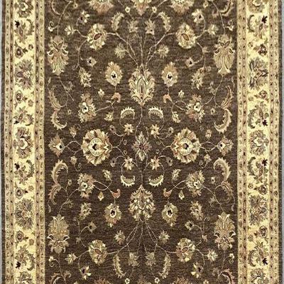 Pakistani Hand-Knotted Rug 9'8" x 7'11"...