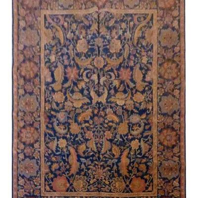 Turkish Hand-Knotted Rug 9'9" x 7'9"...
