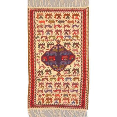 Ardabil Persian Kilim 5'8" x 3'3"...
