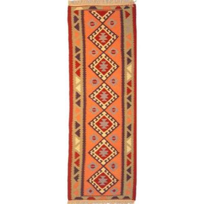 Ardabil Persian Kilim 7'2" x 1'9"...