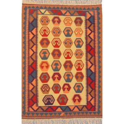 Ardabil Persian Kilim 5'2