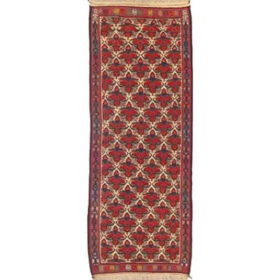 Sanandaj Persian Kilim 8'0" X 3'1"...