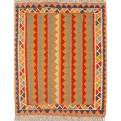 Ardabil Persian Kilim 4'8" x 3'4"...