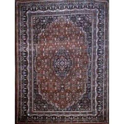 Indian Hand-Knotted Rug 6'8" X 4'6"...