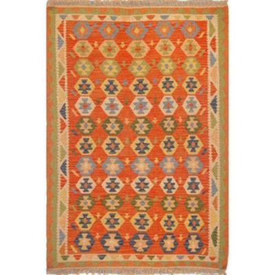Ardabil Persian Kilim 7'10" x 5'2"...