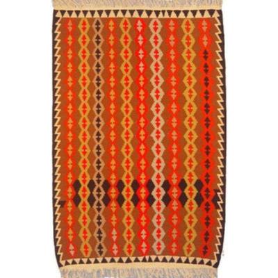 Ardabil Persian Kilim 5'2" x 3'5"...