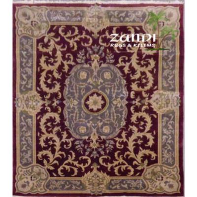 Indian Hand-Knotted Rug 11'1