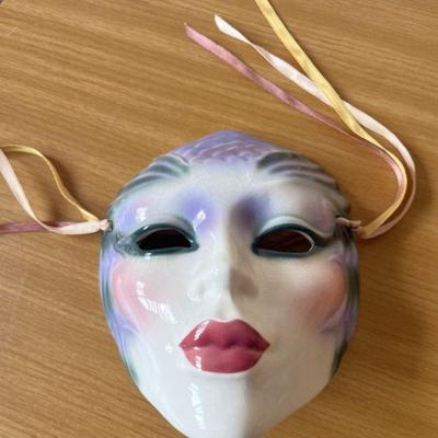 Mardi Gras Porcelain mask
