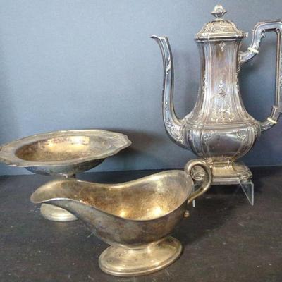 Silver plated pieces