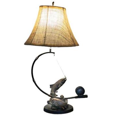 Lot 009   0 Bid(s)
The Stream Trout Table Lamp