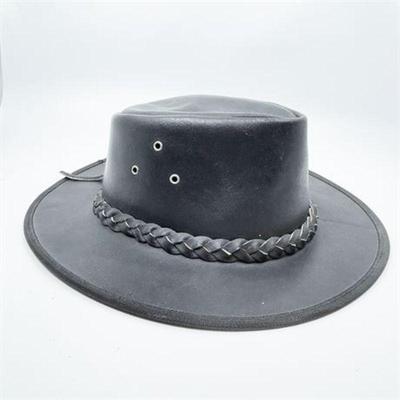Lot 200   0 Bid(s)
Men's Black Leather Ranch Hat