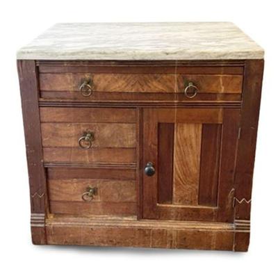 Lot 055   0 Bid(s)
Antique Marble Top Washstand