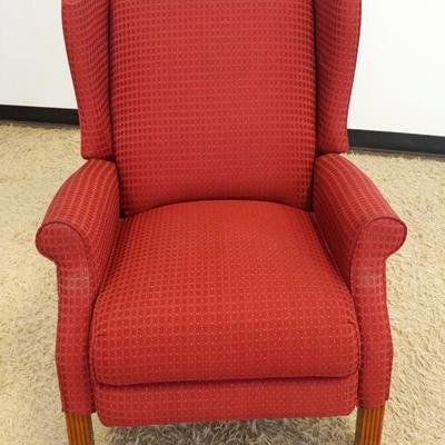1228	UPHOLSTERED WING BACK RECLINING CHAIR	UPHOLSTERED WING BACK RECLINING CHAIR
