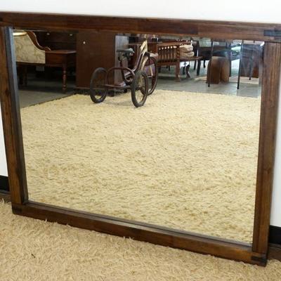 1238	BEVELED EDGE MIRROR	BEVELED EDGE MIRROR IN MODERN STYLE FRAME, APPROXIMATELY 38 1/2 IN X 48 IN
