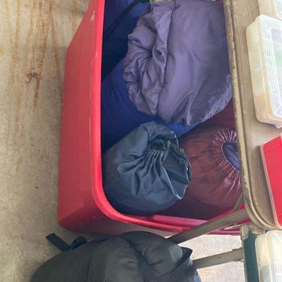 sleeping bags