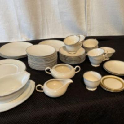 Platinum Rimmed China