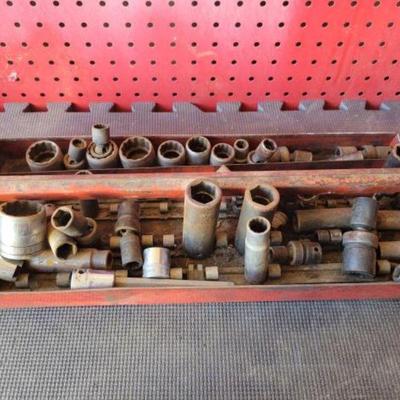 #2538 â€¢ Snap-on And MAC SAE/Metric Swival Sockets, Deep Sockets, 6 Poin...
