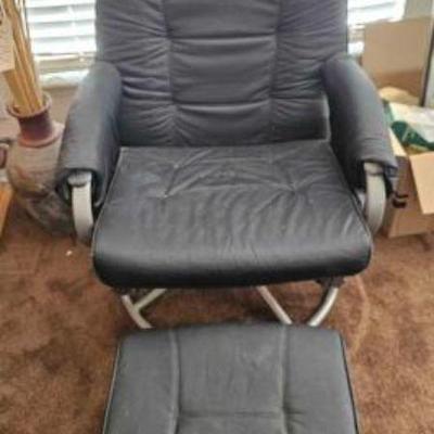 #3034 â€¢ Rocking Chair with Foot Rest
