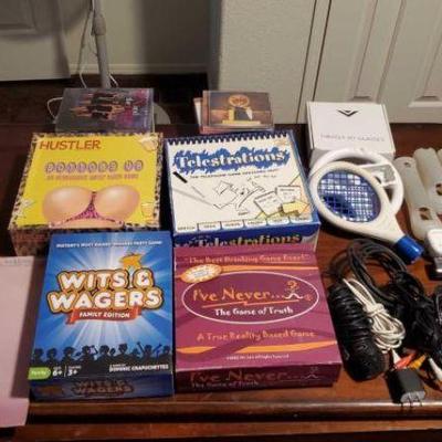 #3524 â€¢ CDs, Movies, Adult Board Games, Nintendo Wii Accessories
