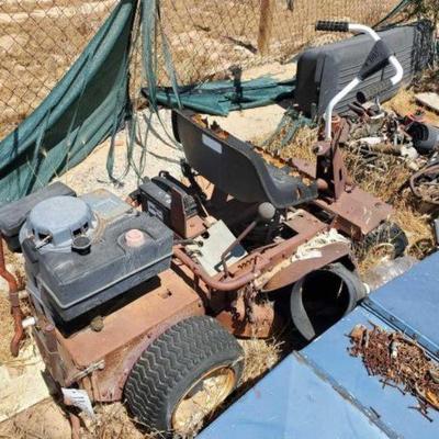 #1102 â€¢ Sit-down Lawnmower
